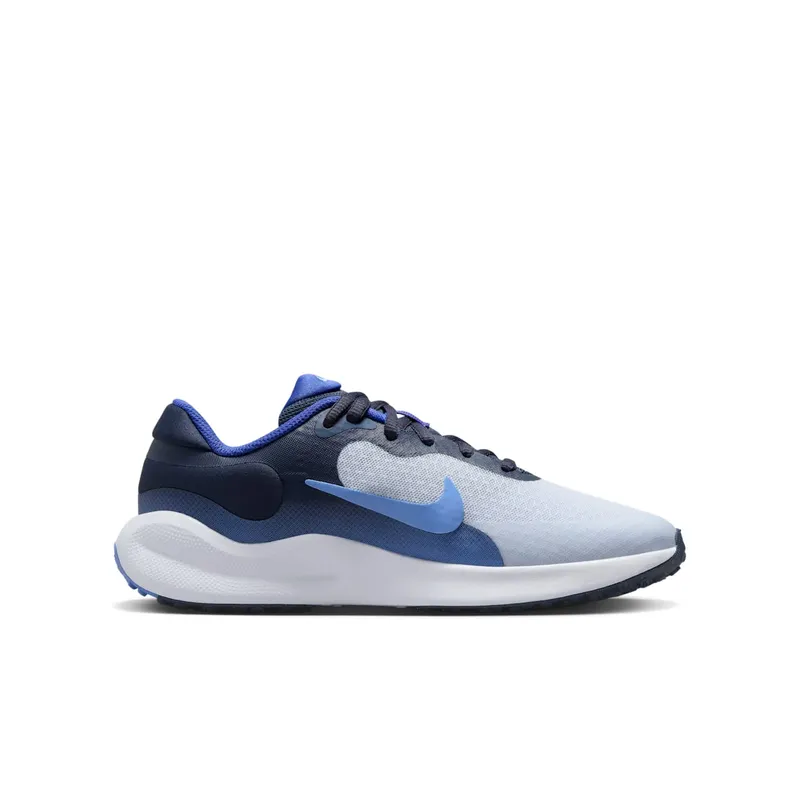 Nike Revolution 7 Football Grey Thunder Blue Astronomy Blue Royal Pulse (FB7689-007)
