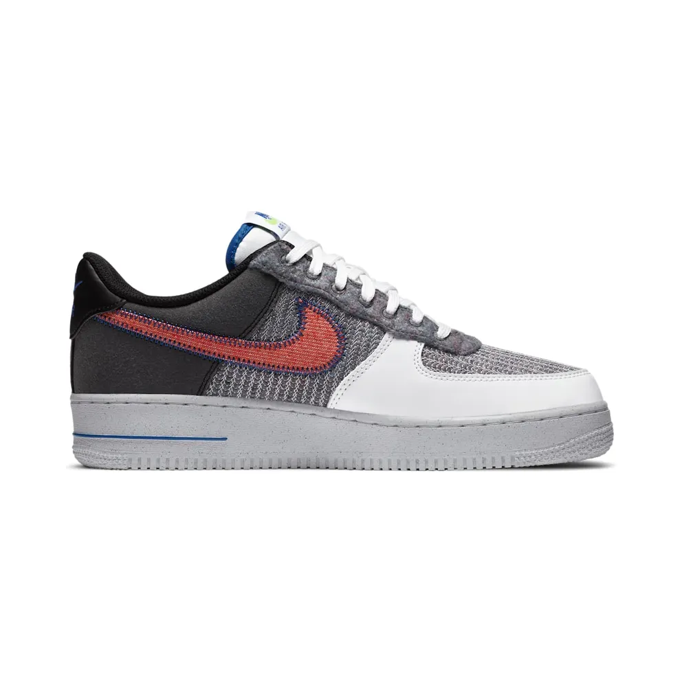 Nike Air Force 1 ’07 Recycled White White/Grey/Electric Green (CU5625-122)