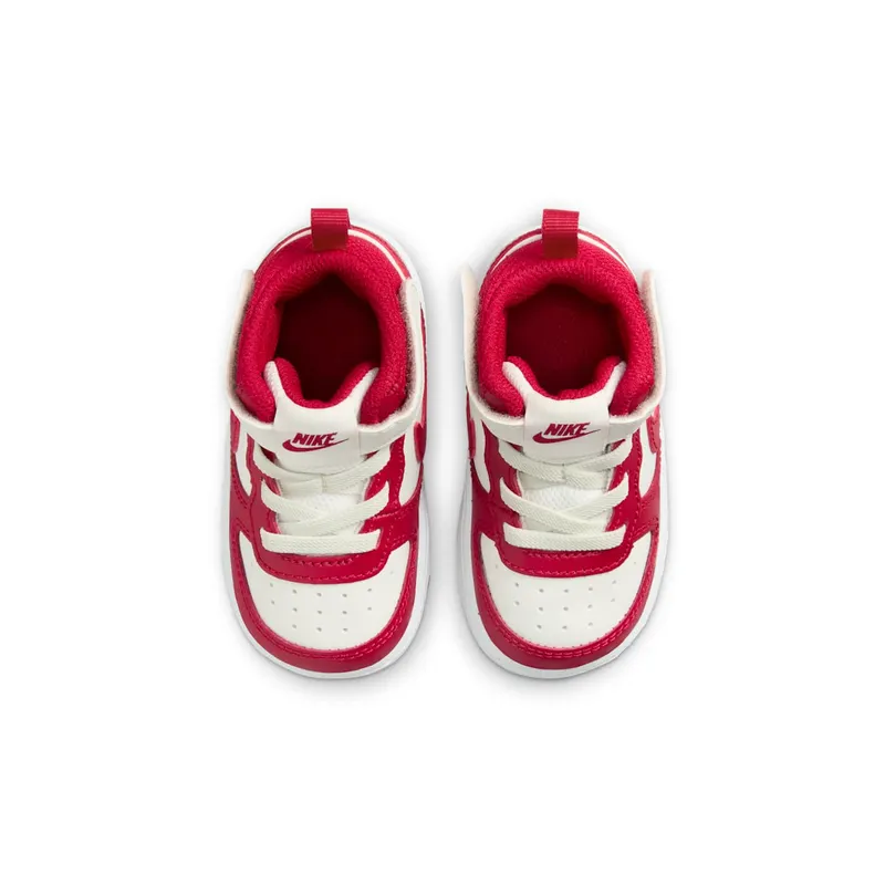 Nike Court Borough Mid 2 Sail White Gym Red (CD7784-124)