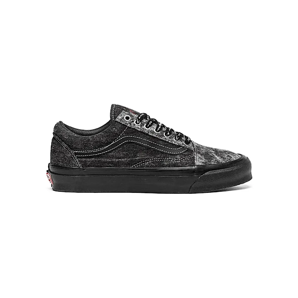 Vans Old Skool LX Jim Goldberg Acid Wash Denim Black Jim Goldberg/Acid Wash Denim Black (VN0A4P3X00U)