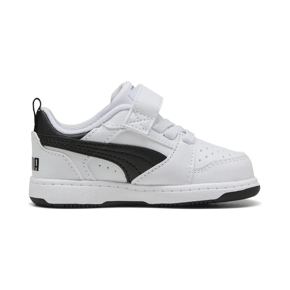 Puma Rebound v6 Lo “Puma White / Puma Black / Puma Black” (397420_02)