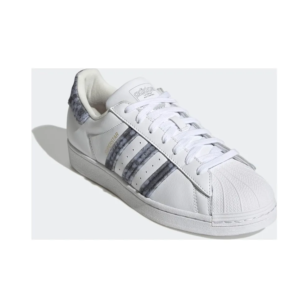 Adidas Superstar Cloud White / Wonder Steel / Gold Metallic (H03414)