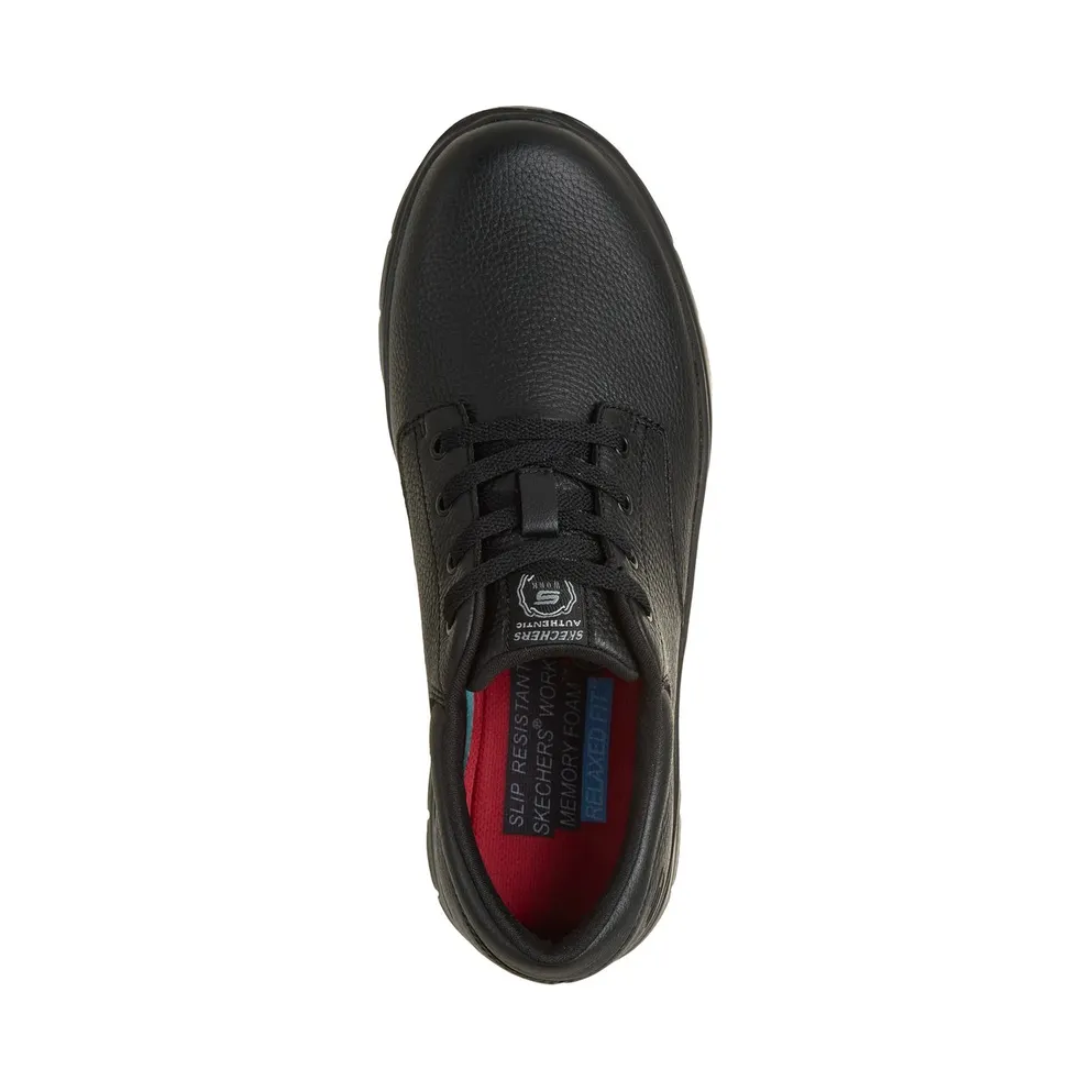 Skechers Work Relaxed Fit: Flex Advantage – Fourche SR Sneaker Black