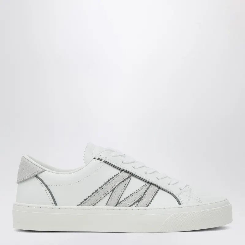 Moncler – Leren sneakers met contrasterende hielinzet – Dames – Schoenen – Wit (4M00070M7232)
