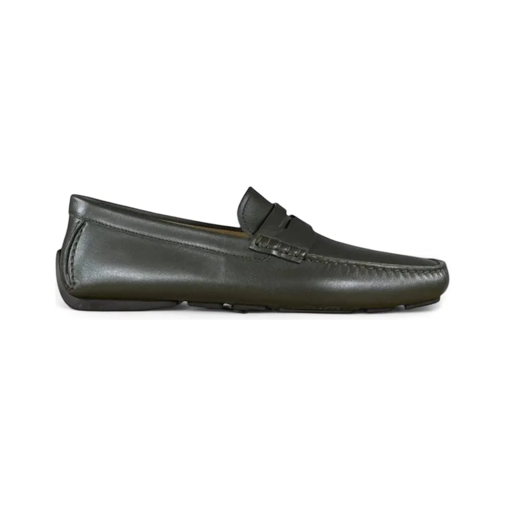 Bally Warno Fango Leather Drivers Fango (6222876)