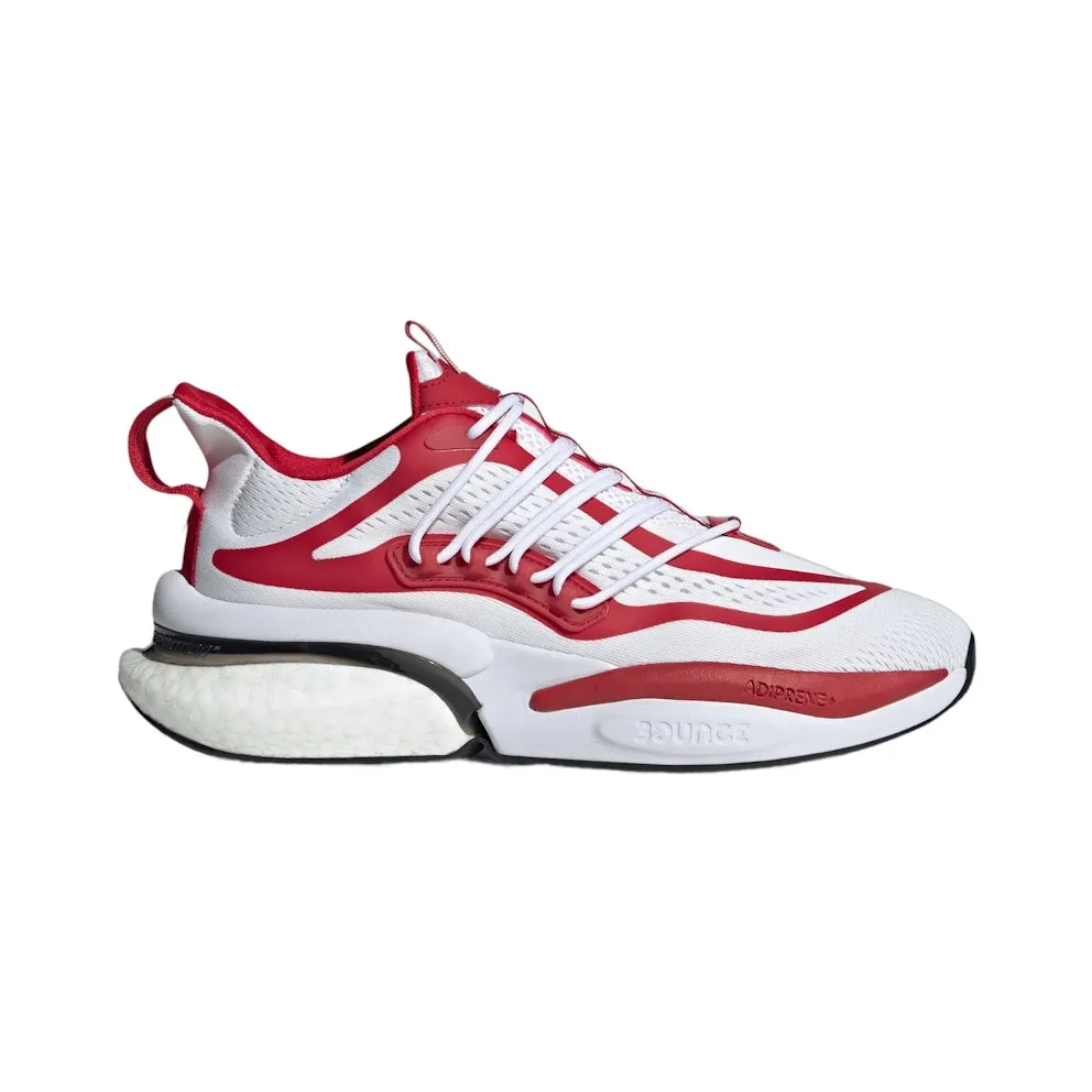 adidas Rutgers Alphaboost V1 Cloud White Team Power Red Core Black (IE1041)
