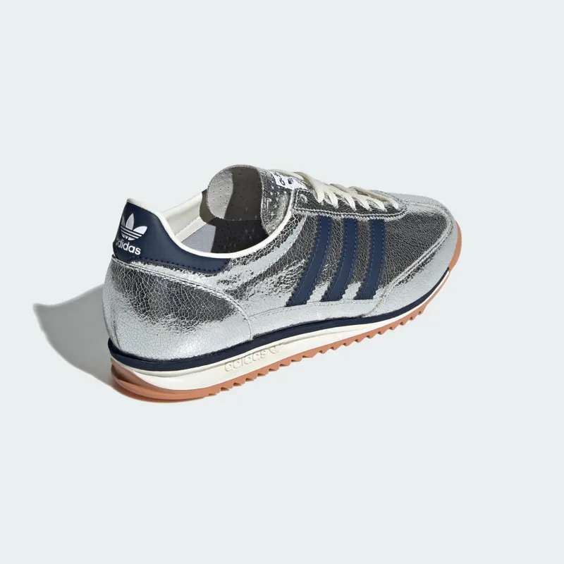 Adidas SL 72 OG Silver Metallic / Collegiate Navy / Off White (JH8654)