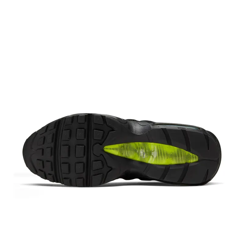 Nike Air Max 95 Retro Logo Black Grey Volt Black/Wolf Grey-Cool Grey-Volt (CV1635-002)