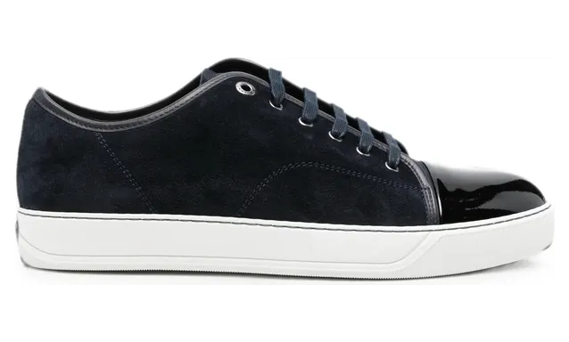 Lanvin DBB1 Patent-toe Suede “Blue” (FM-SKDBB1 VBAL-P15- 24)