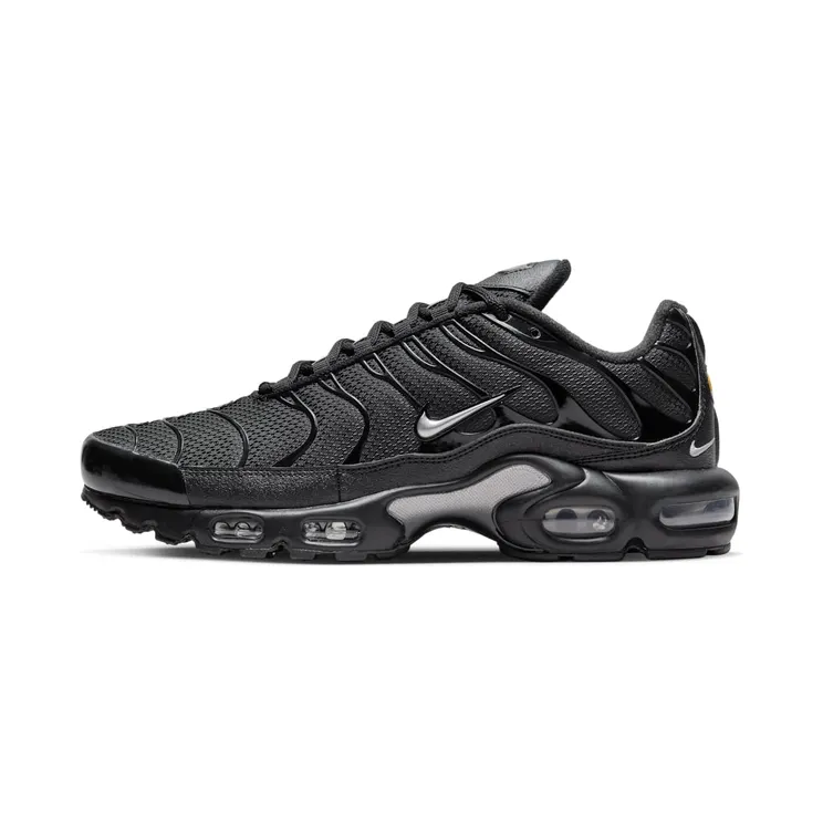 Nike Air Max Plusen “Black / Metallic Silver” (DX8971-001)