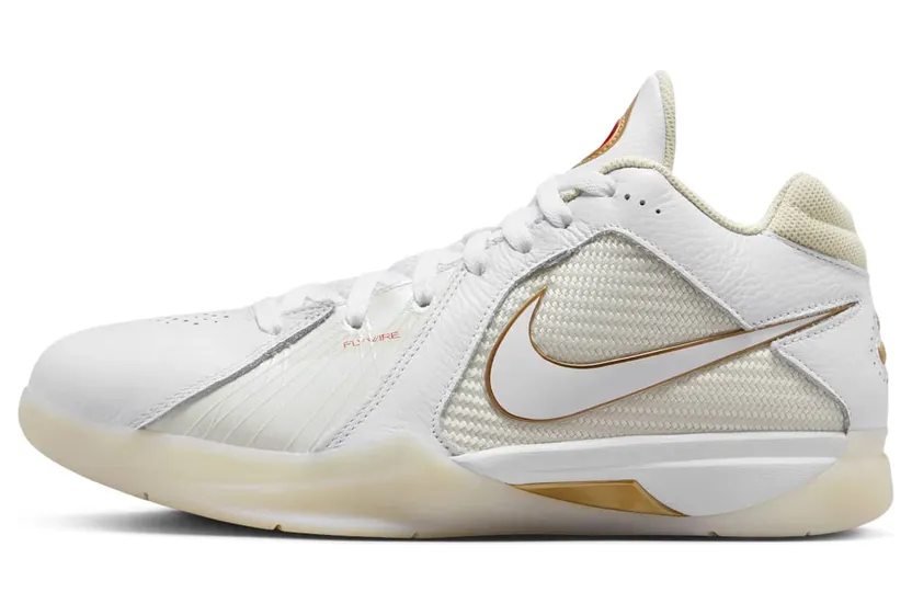 Nike KD 3 Retro White Metallic Gold (DZ3009-100)