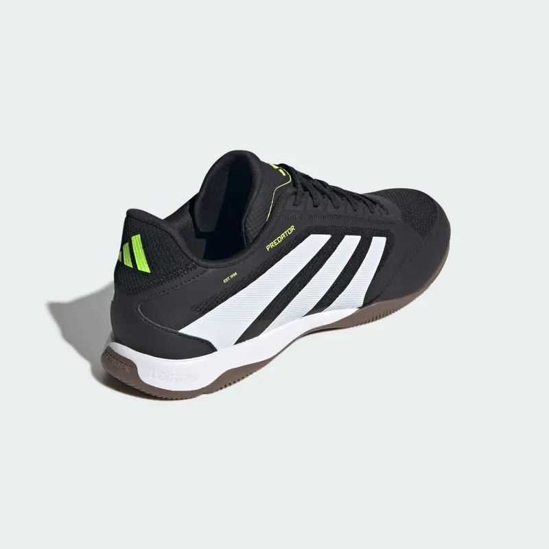 adidas Predator League Indoor Core Black Cloud White Lucid Lemon (JI1143)