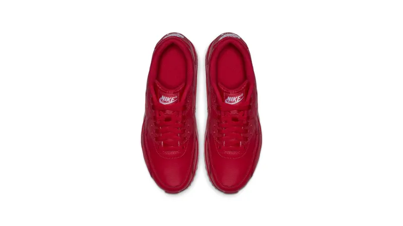Nike Air Max 90 University Red (GS) University Red/White-University Red (833412-606)