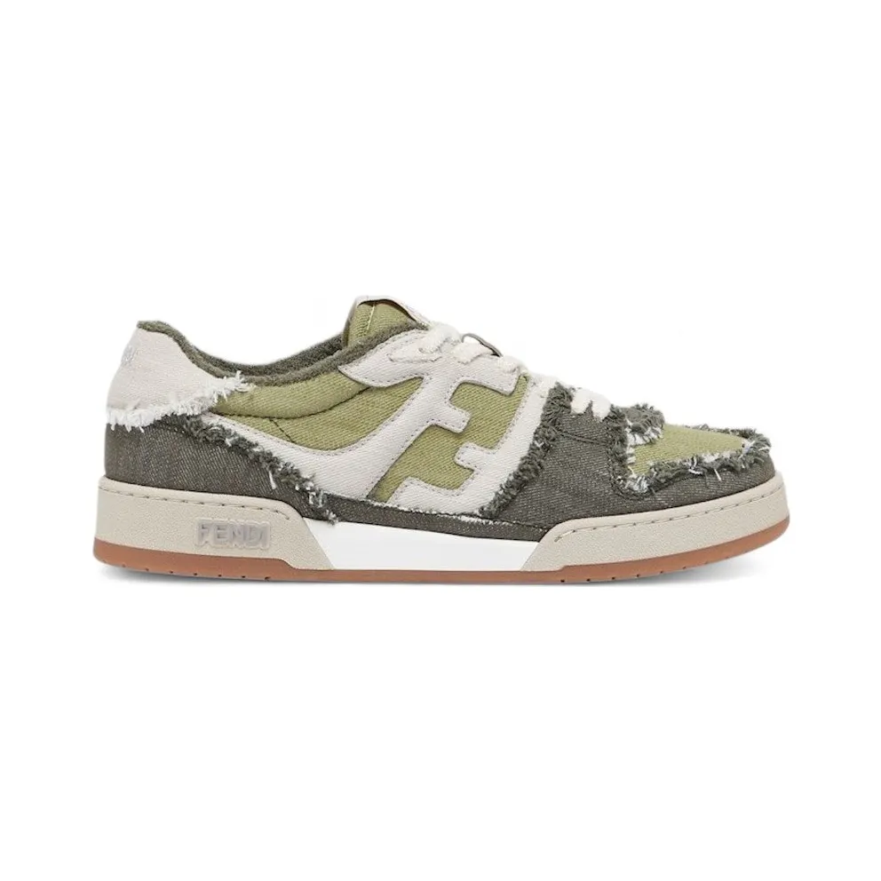 Fendi Match Low Denim Green Gum (7E1495AMF1F1NL0)