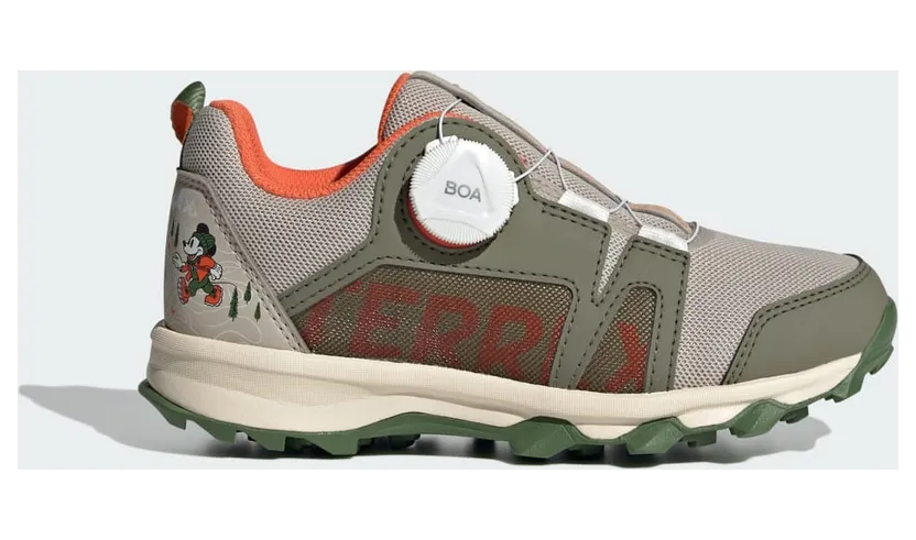 Adidas Terrex Disney Agravic BOA Trail Running Wonder Beige / Olive Strata / Impact Orange (ID3448)