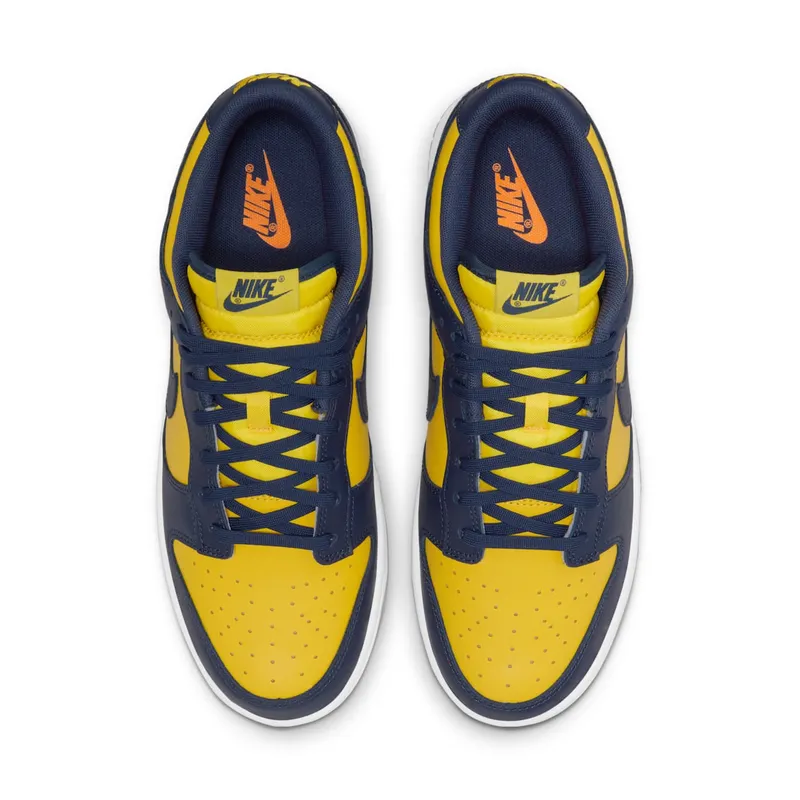 Nike Dunk Low Michigan (2021) – “Varsity Maize / Midnight Navy / White” (DD1391-700)