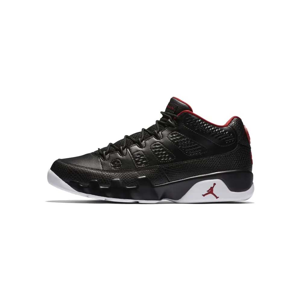 Jordan 9 Retro Low Snakeskin Black/Gym Red-White (832822-001)