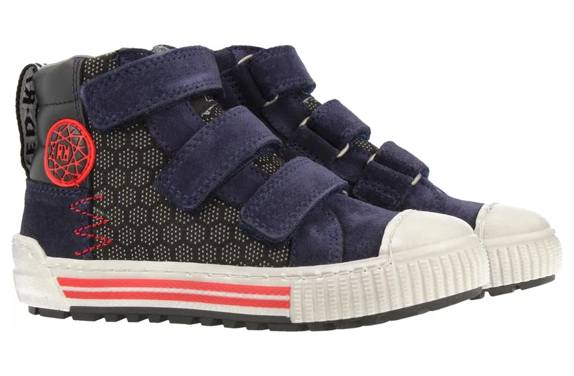 Boys Mid Cut Shoe 3 Velcro (13345-639)