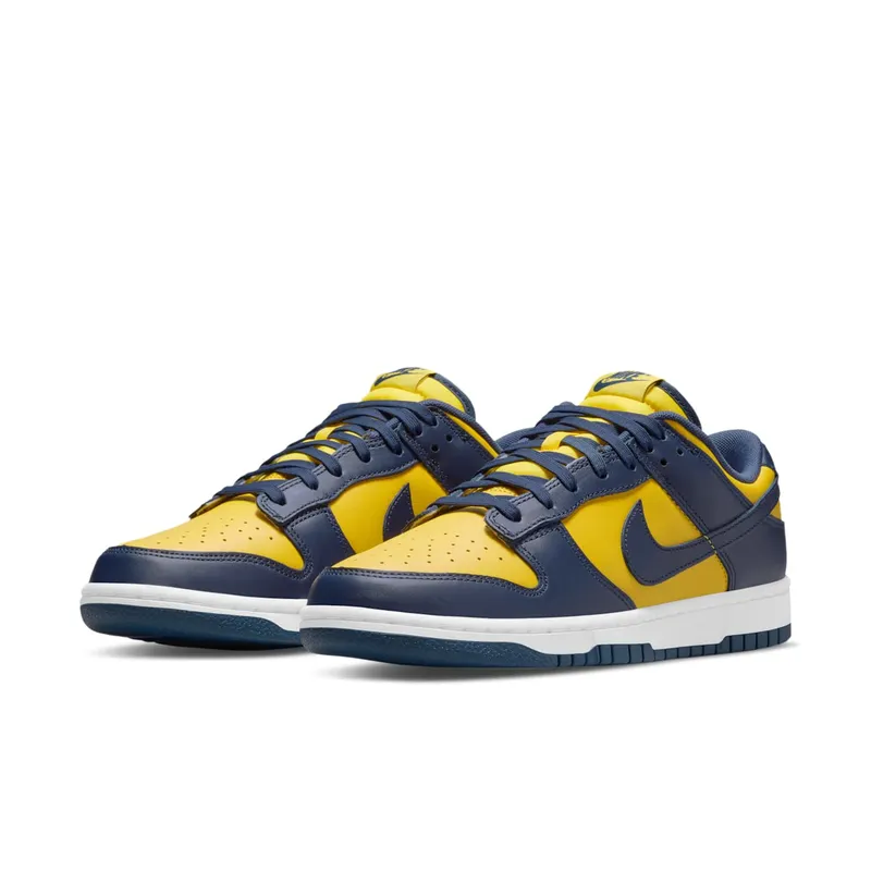 Nike Dunk Low Michigan (2021) – “Varsity Maize / Midnight Navy / White” (DD1391-700)