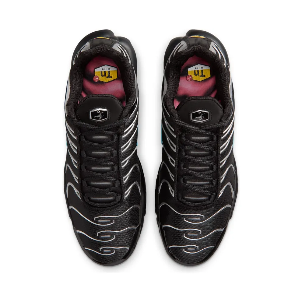 Nike Air Max Plus Premium “Black / Chrome / Gamma Blue” (IM9624-001)