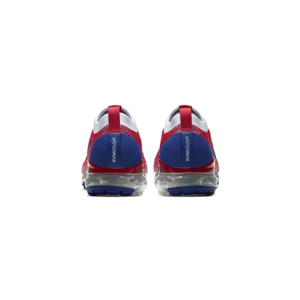 Nike Air VaporMax Flyknit 3 USA White/University Red/Metallic Silver (CW5585-100)