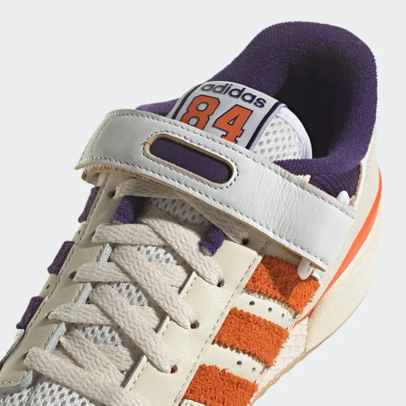 Adidas Forum 84 Low Cream White / Dark Purple / Orange (GX9049)