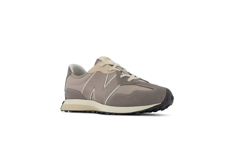 New Balance 327 Grey White Gold (GS327GDY)