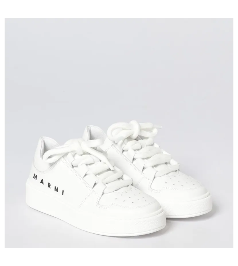Marni Leather Sneakers White (823421)