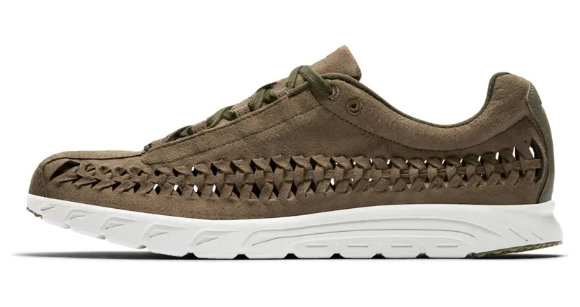 Nike Mayfly Woven Medium Olive/Light Bone-Black