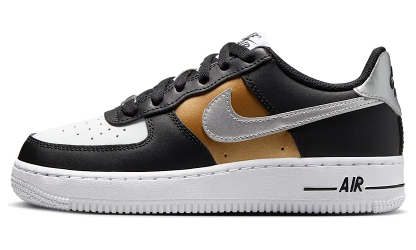 Nike Air Force 1 Low Black Metallic SIlver (HV0937-010)