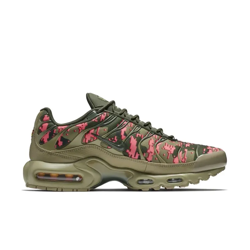 Nike Air Max Plus Digi Camo Olive Cargo Khaki/Cargo Khaki-Neutral Olive (AJ4858-200)