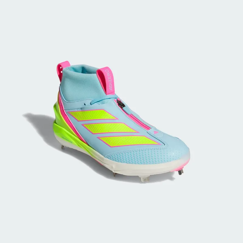 Adidas Adizero Impact+ 2.0 Spikes Bliss Blue / Lucid Lemon / Lucid Pink (JH6717)