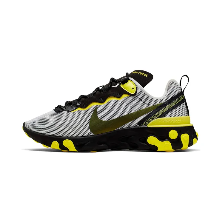 Nike React Element 55 Dynamic Yellow