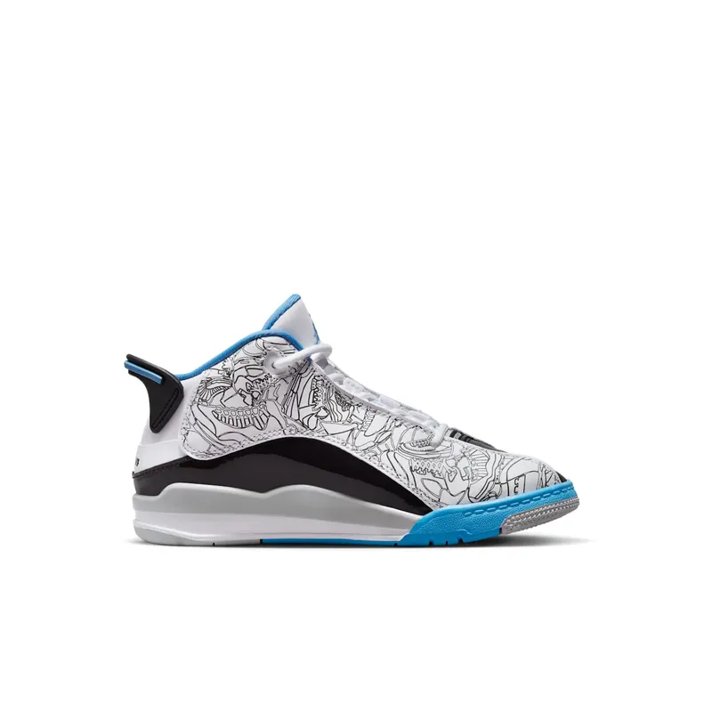 Jordan Dub Zero White Black Neutral Grey University Blue (DV1359-114)