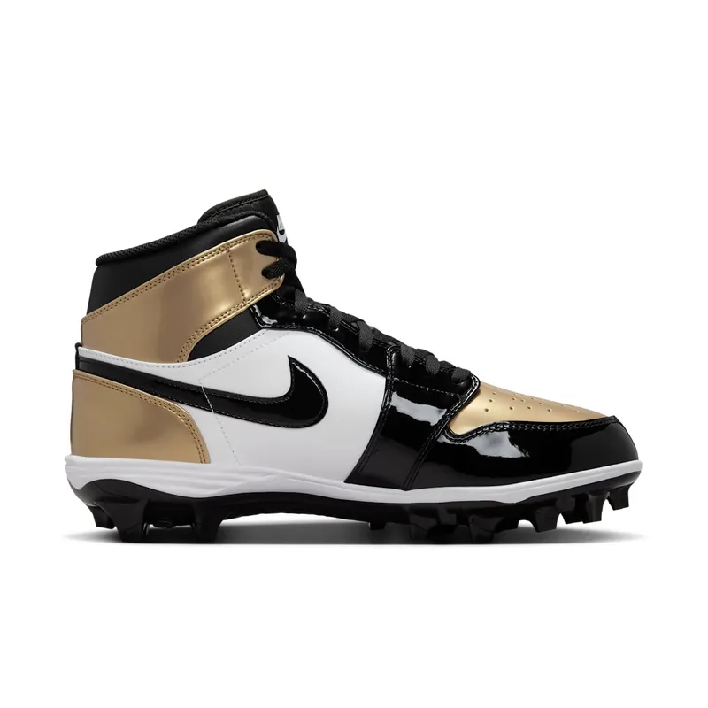 Jordan 1 Mid TD Cleat Gold Toe (FJ6805-701)