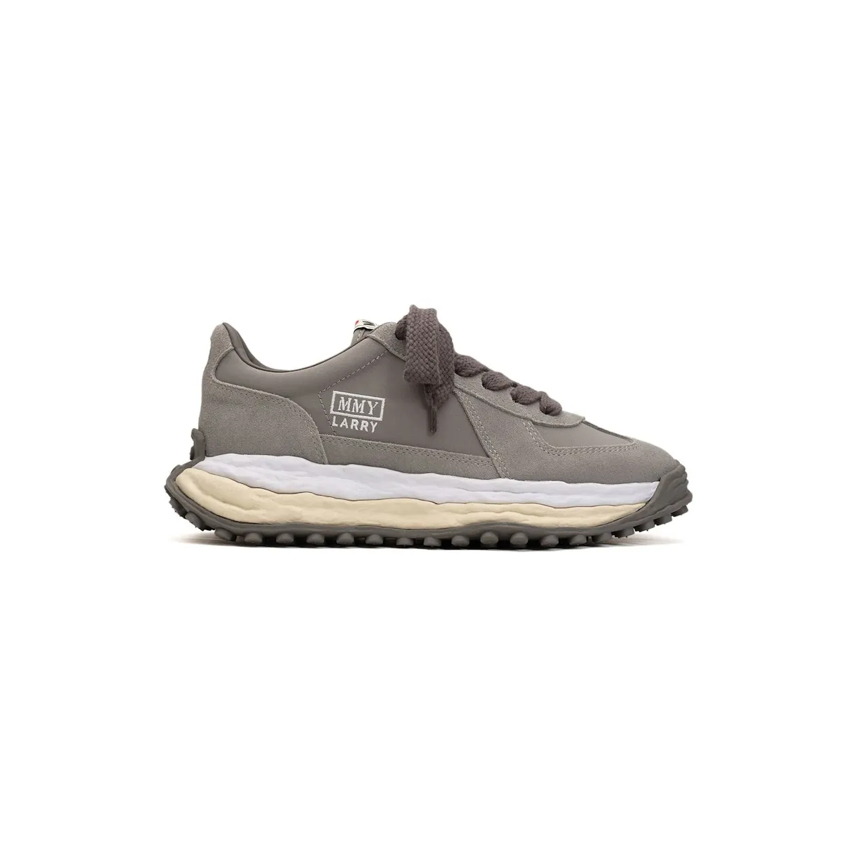 Maison Mihara Yasuhiro Larry OG Sole Mix Material Low Grey (A14FW703-GRY)