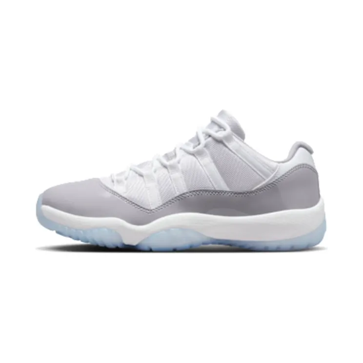 Air Jordan 11 Retro Low “White / Cement Grey / University Blue” (AV2187-140)
