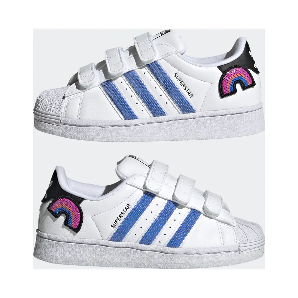 Adidas Superstar Cloud White / Pulse Blue / Pantone (GV8988)
