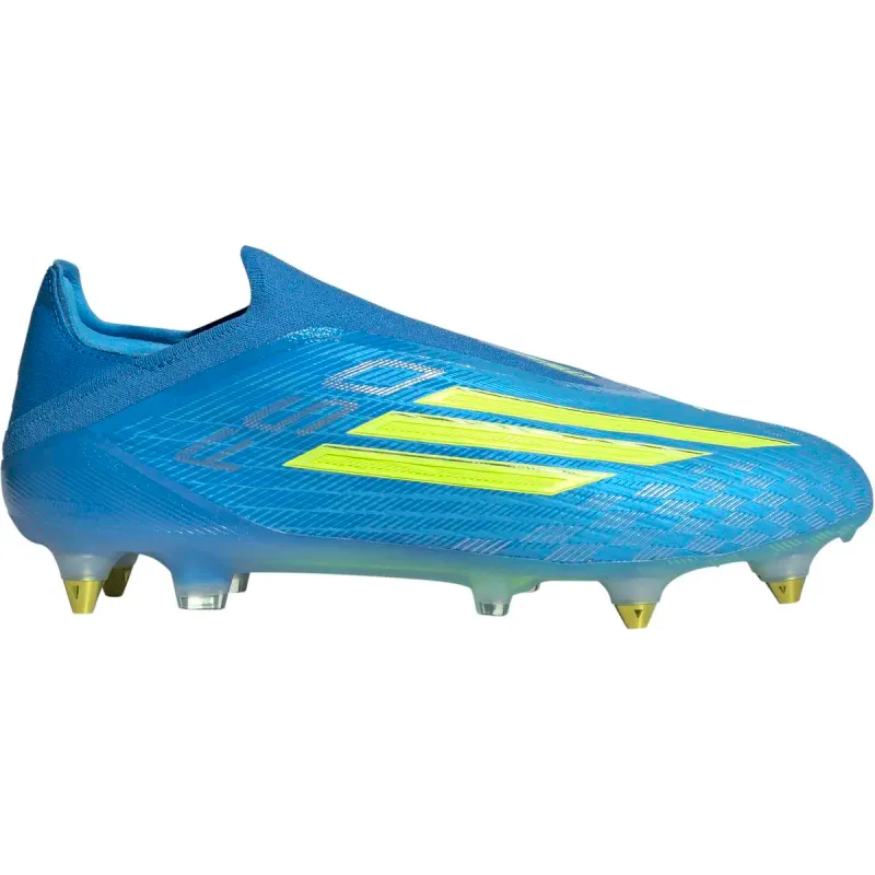 Adidas F50 Elite Laceless SG Stollenschuhe, blau, Größe 48 ⅔ (JQ1469)