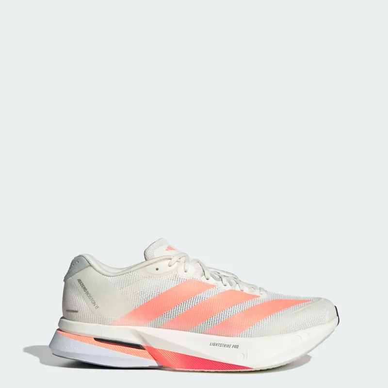 Adidas Adizero Boston 13 Off White / Lucid Orange / Grey (JP9252)