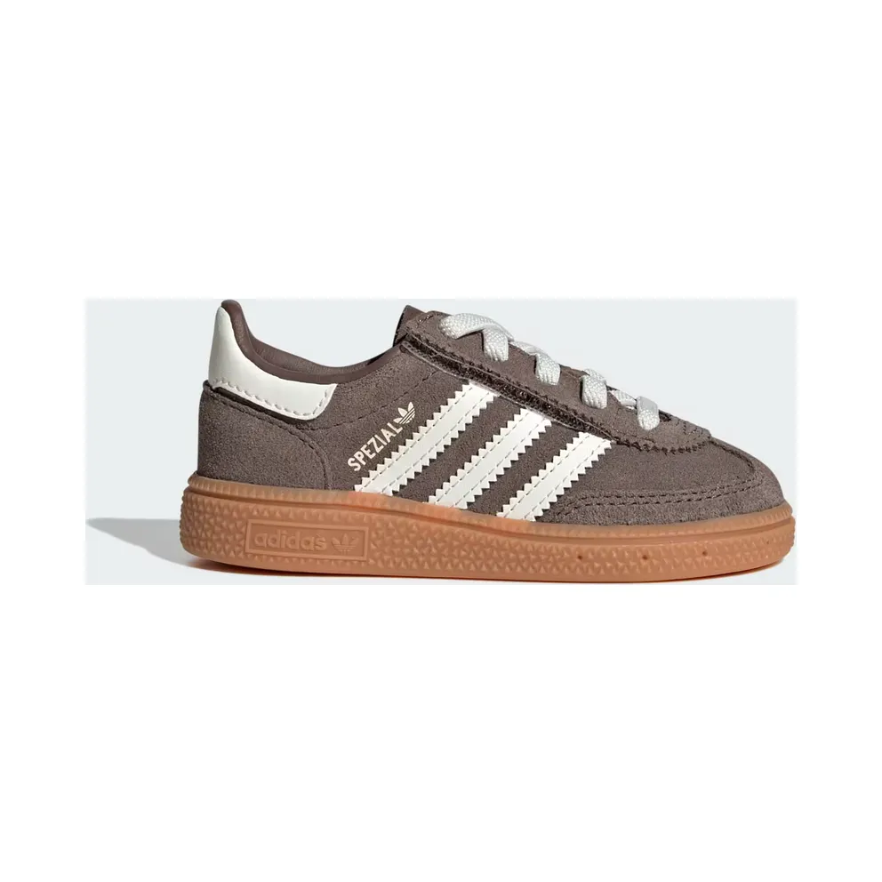 Adidas Handball Spezial Comfort Closure met Elastische Veters Kids Earth Strata / Off White / Gum (KI3944)