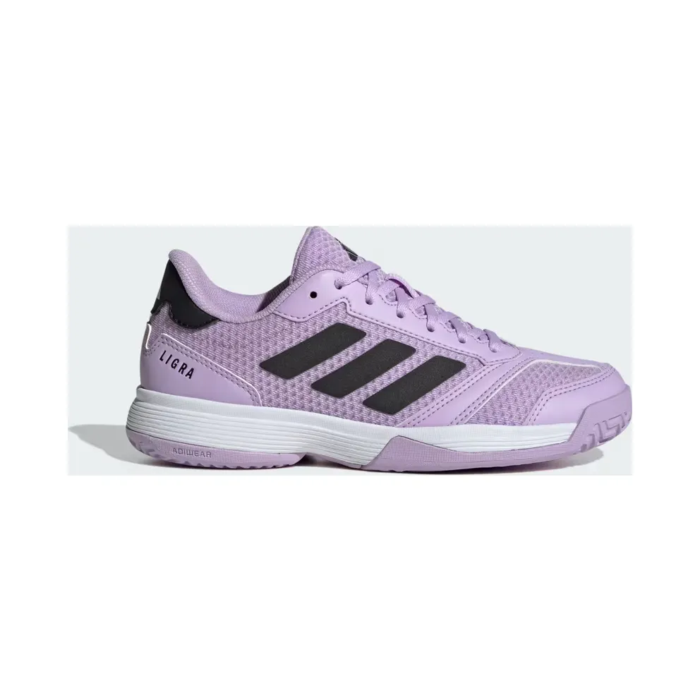 adidas Ligra 8 Indoor Shoes Kids “Powder Plum / Core Black / Cloud White” (JP7279)