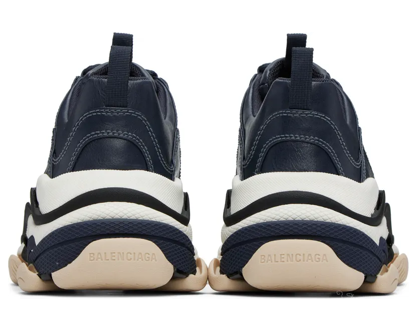 Balenciaga Triple S Low Top “Navy” (536737-W2FAD-4197) (2)