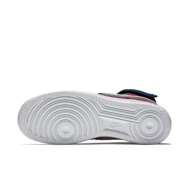 Nike Air Force 1 High 3D Chenille Swoosh Red White Blue Gym Red/White-Blue Void-White (806403-603)