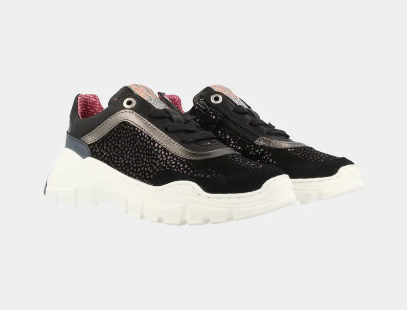 Zwarte Sneakers | Red-Rag 13032 (13032-999)