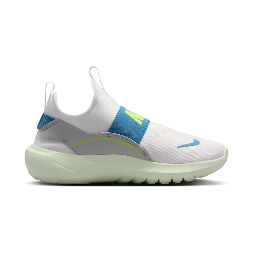 Nike Flex Runner 4 White Grey Volt Tint Dutch Blue (IF2893-103)