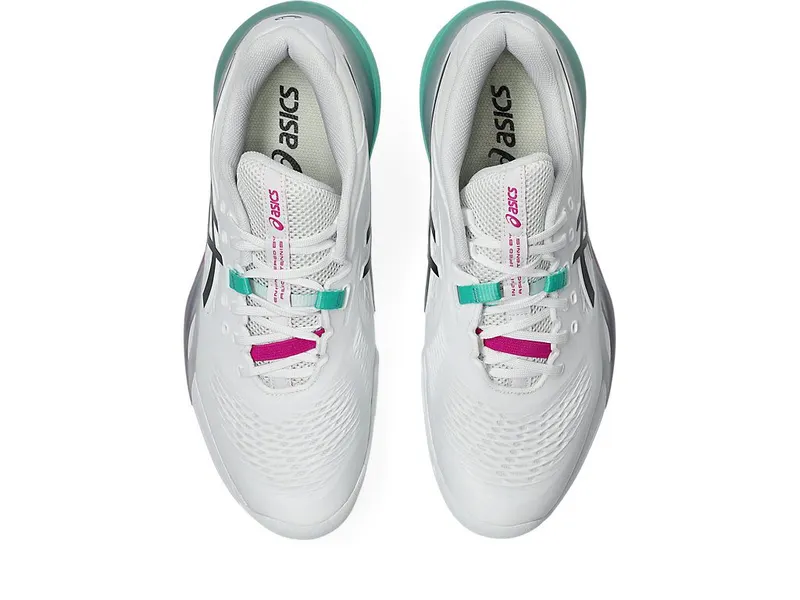 ASICS GEL-RESOLUTION X CLAY “White / Aurora Green” (1041A485-103)