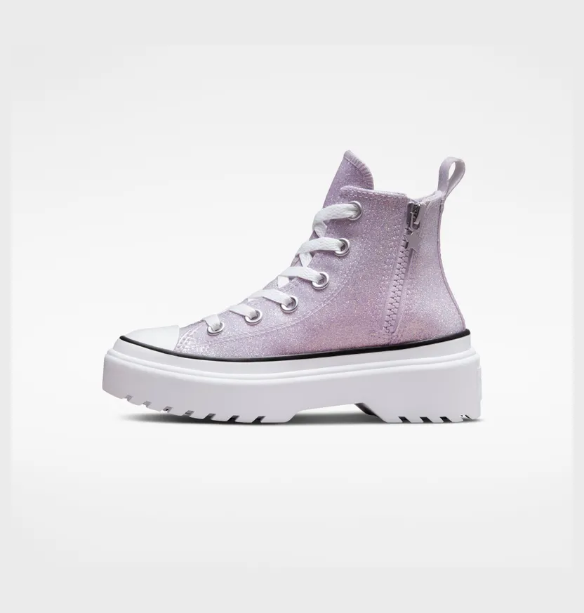 Converse Chuck Taylor All Star Lugged Lift Platform Glitter Vapor Violet/wit/zwart