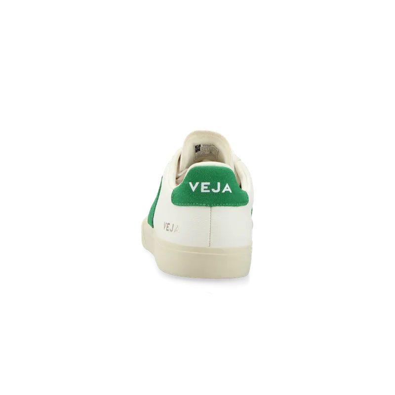 VEJA Campo Chromefree Leather (extra-white / emeraude) – CP0503690