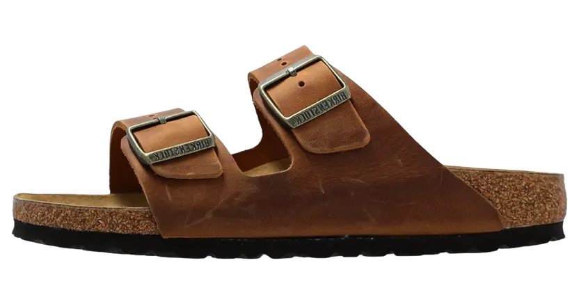 Birkenstock Arizona Oiled Leather “Cognac – Regular/Wide” (1028272)